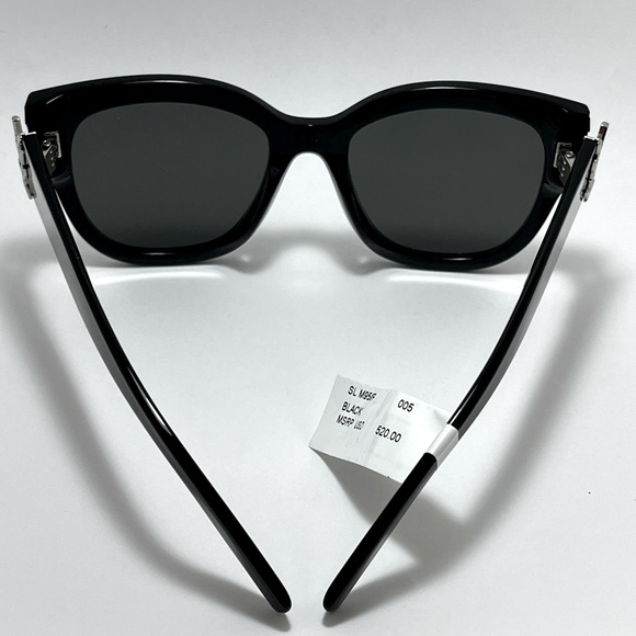 Saint Laurent SL M95/F 005 Black Sunglasses - Picture 6 of 8